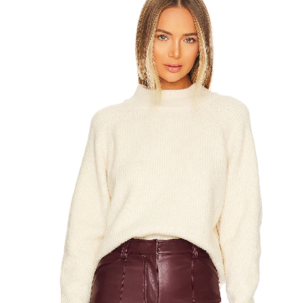 Margaux slouchy mock neck sweater